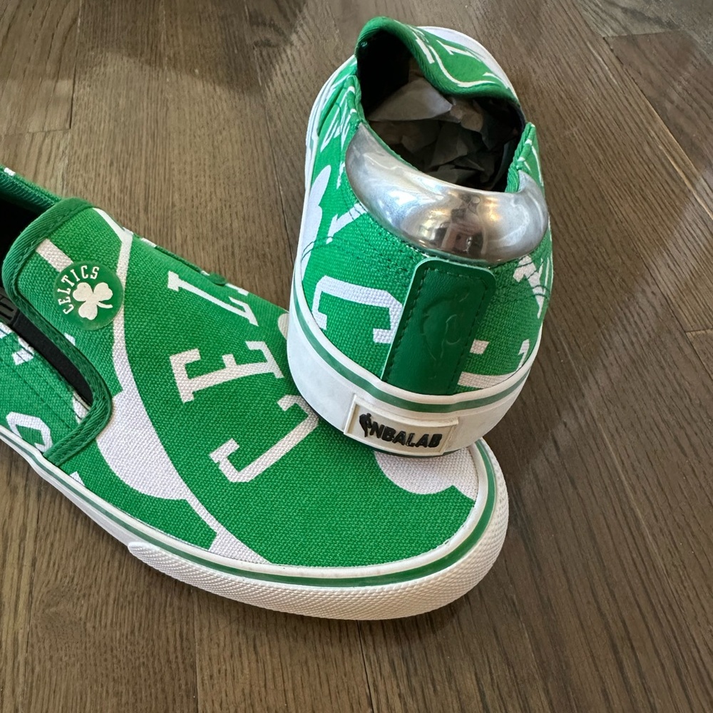 Boston Celtics NBALab Slip-on Sneakers - Picture 2 of 5